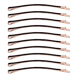 Yishenyishi Pack of 10 Curved Jumbo Bobby Pins