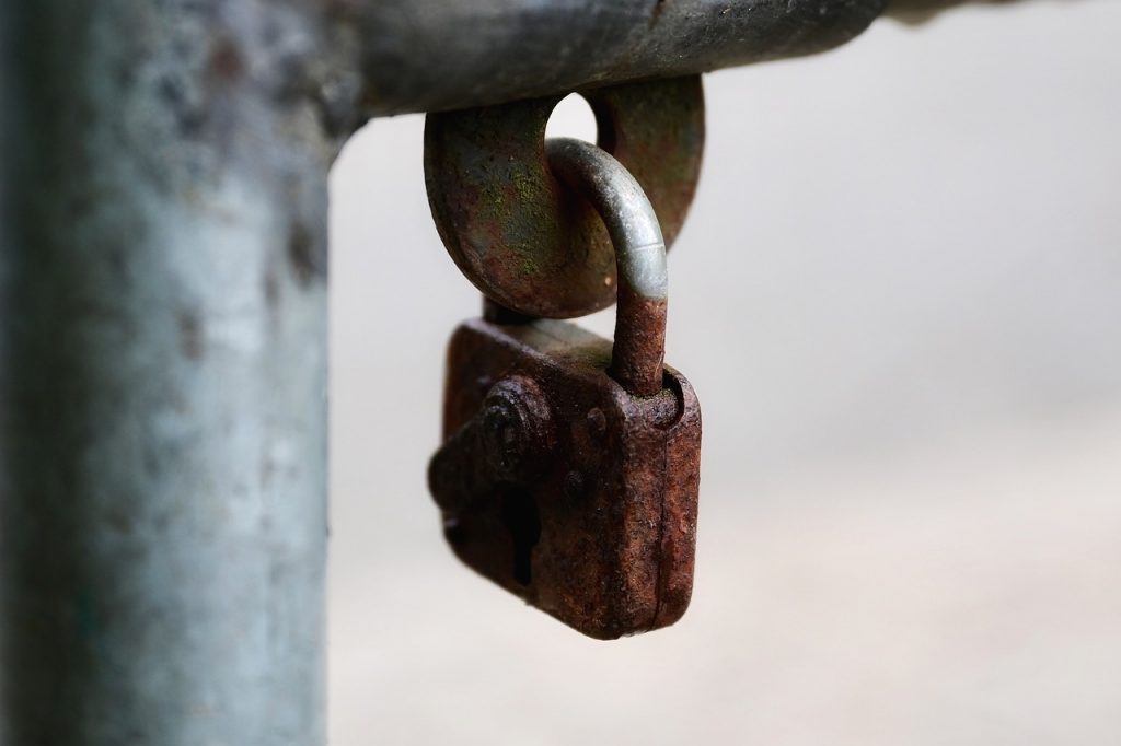 Remove Broken Padlock