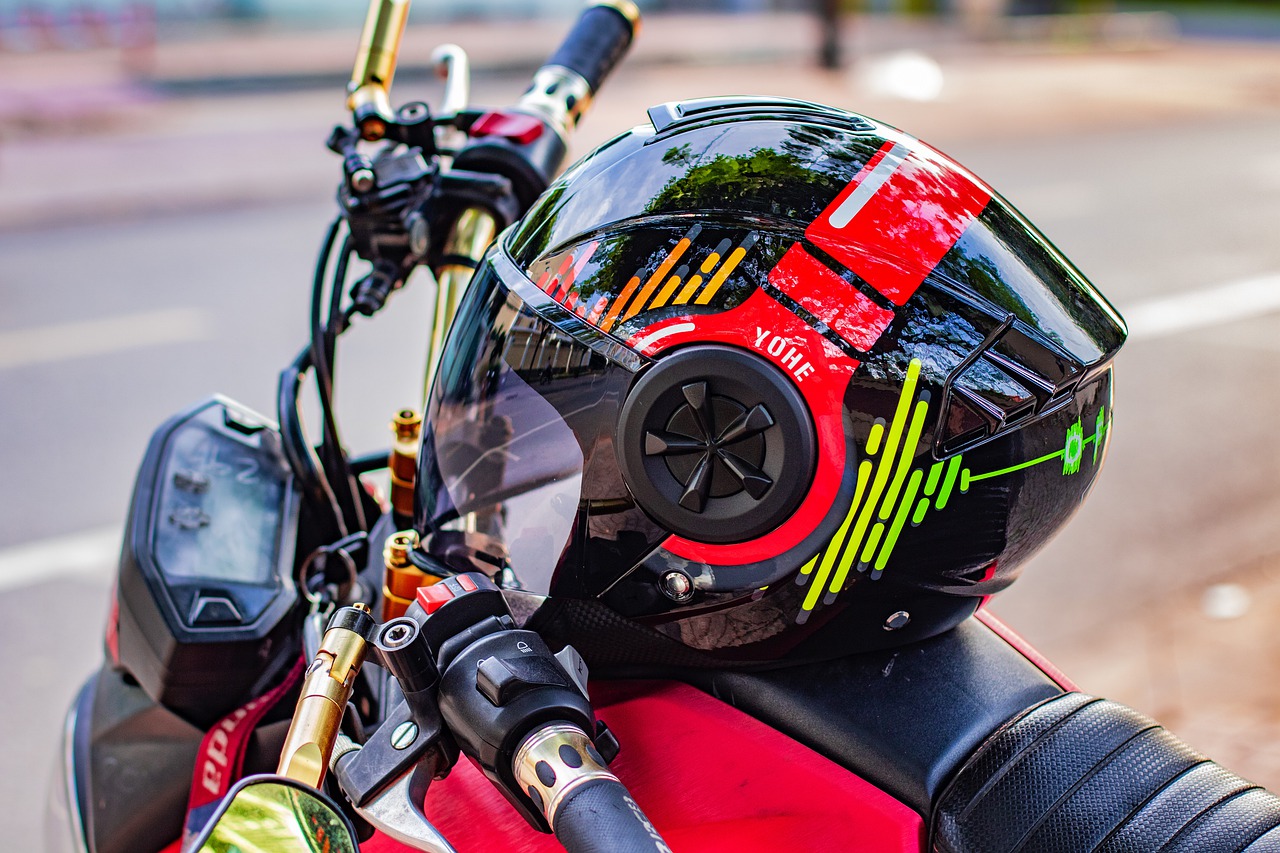 Motorcycle Helmet Locks